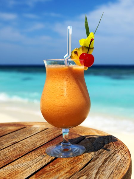 Коктейль на пляже