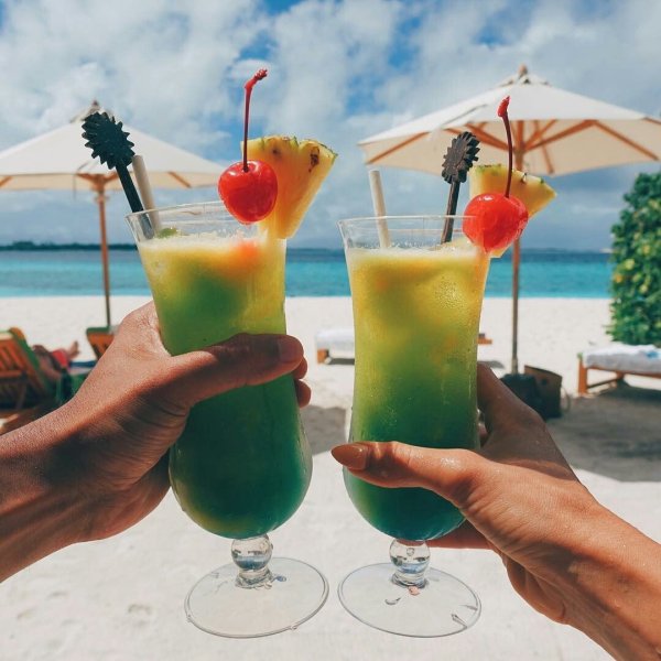 Пина Колада на пляже