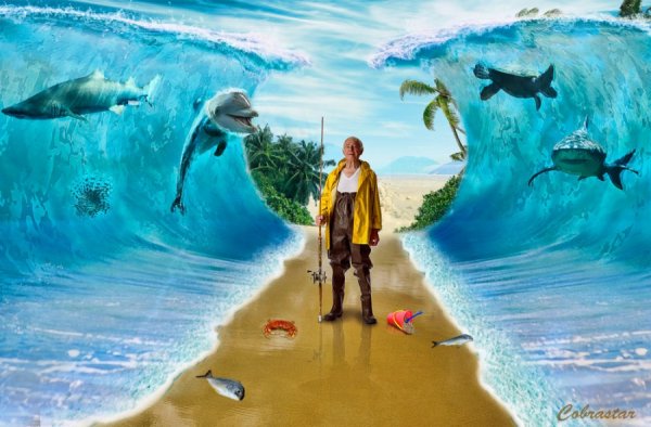 Море расступилось