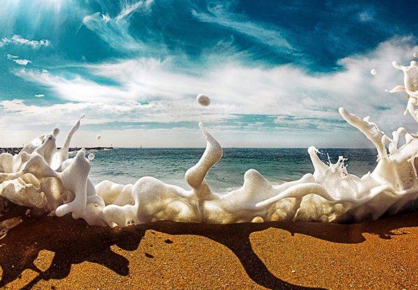 Уссурийский залив стеклянный пляж