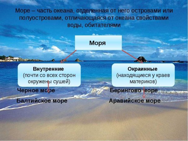 Море часть океана
