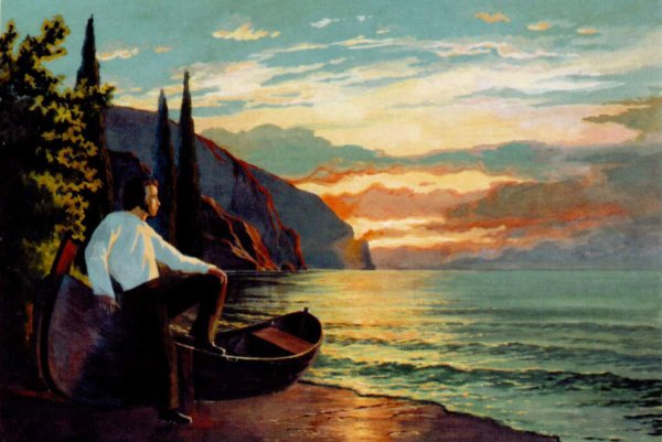 Александр Пушкин к морю