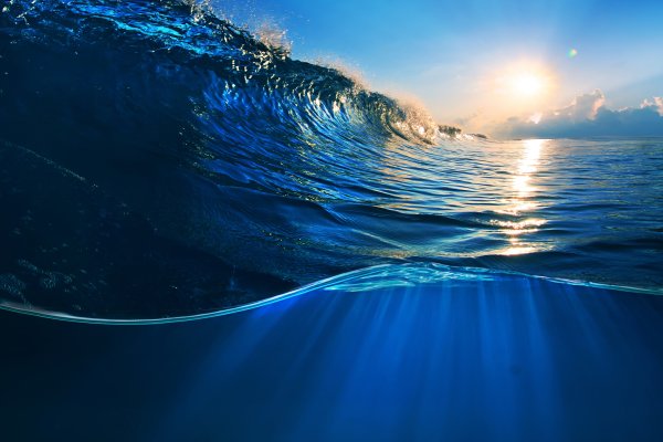 Море волны вода