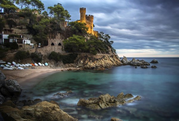 Корнуэлл крепость море