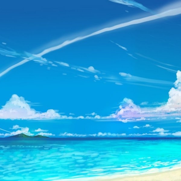 Anime idolmaster пляж