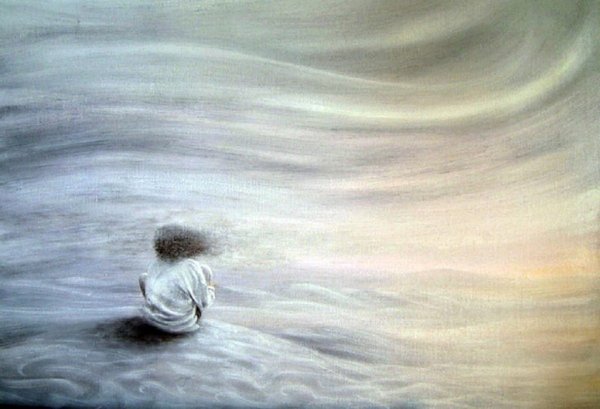 Одинокий человек мужчина