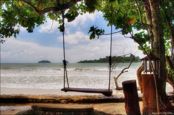 Океан пляж девушка