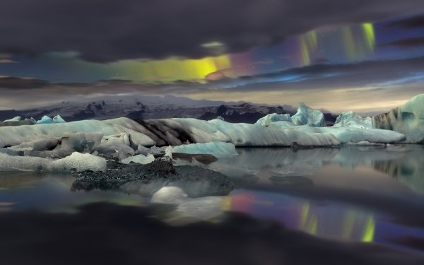 Северно Ледовитый океан Северное сияние