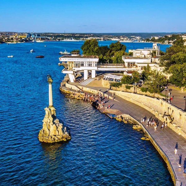 Янтарный пляж Севастополь