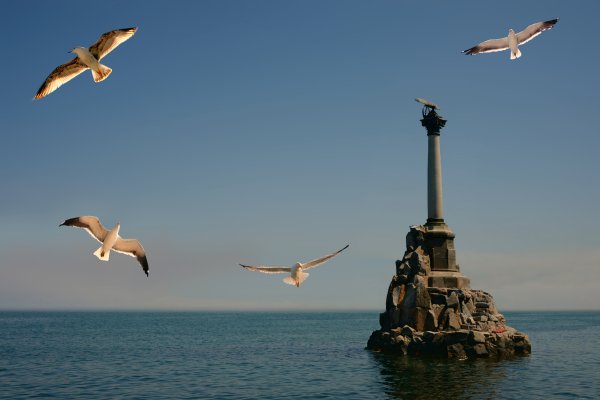 Пляж голубая бухта Севастополь