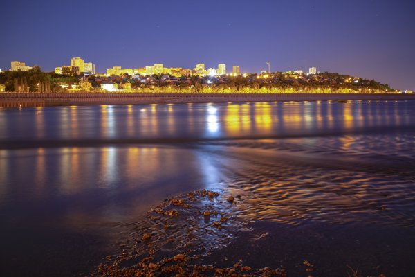 Каспийское море штиль