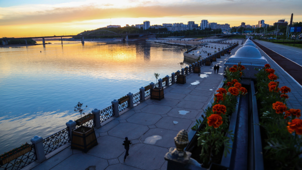 Городской пляж Уфа