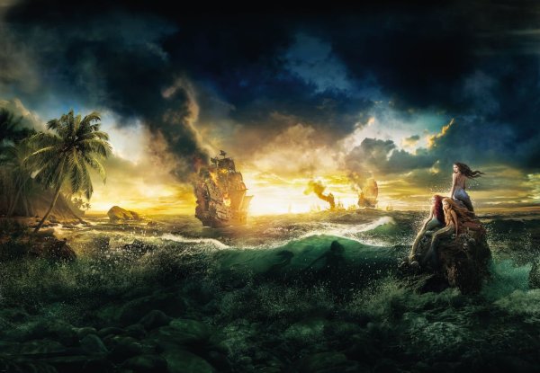 Энди Симмонс пейзаж море шторм