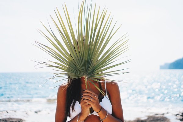 Моника Пьетрасинска в купальнике