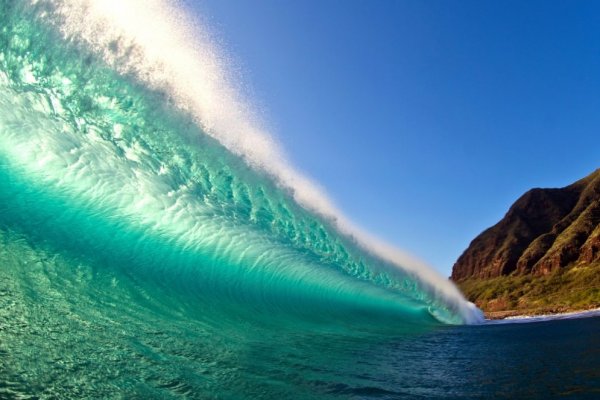 Радуга на море