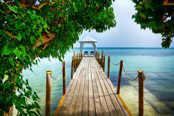 Мостик причал Пирс