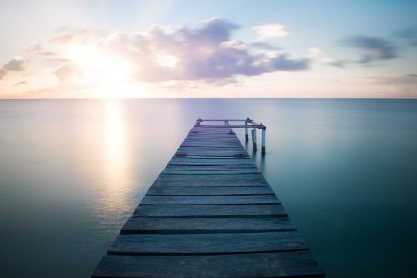 Пляж причал