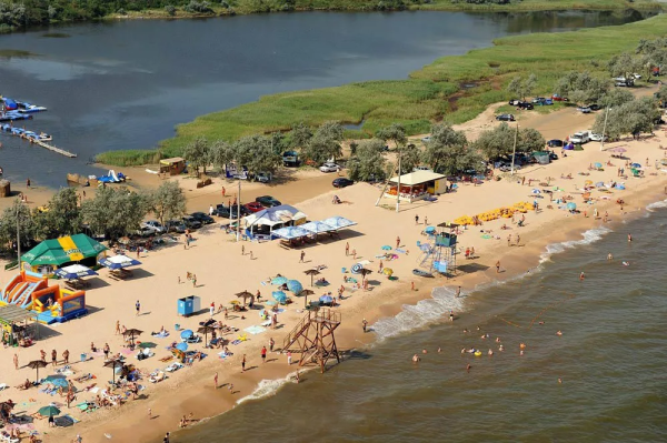 Азовское море станица Голубицкая