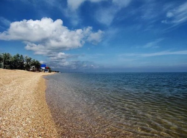 Азовское море Голубицкая пляж пляж