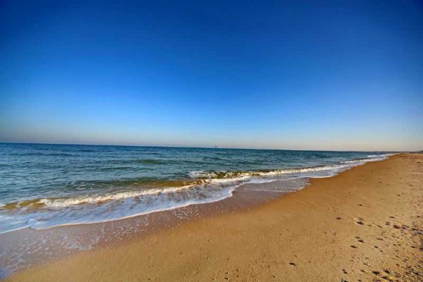 Голубицкая Азовское море пляж морской Бриз