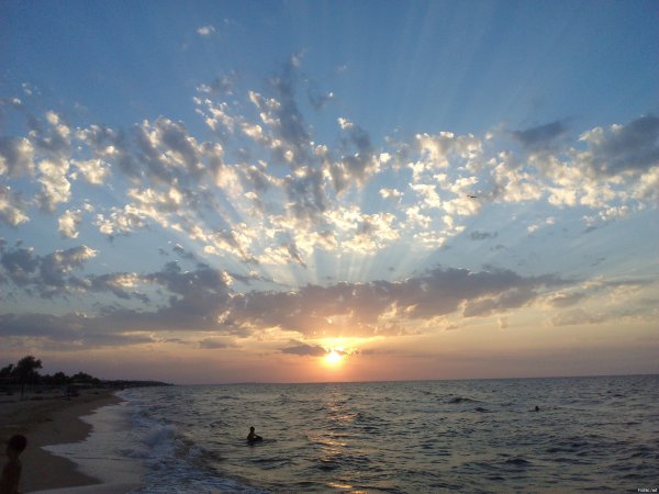 Азовское море станица Голубицкая