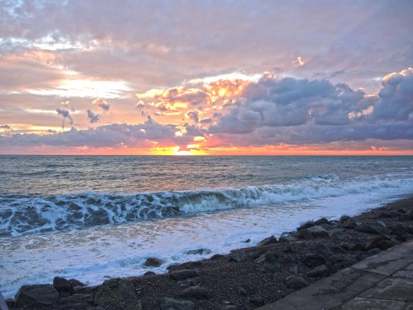 Рассвет в Адлере