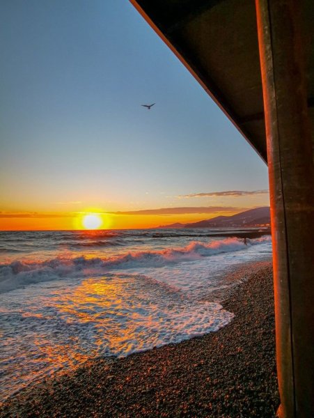 Сочи Адлер закат