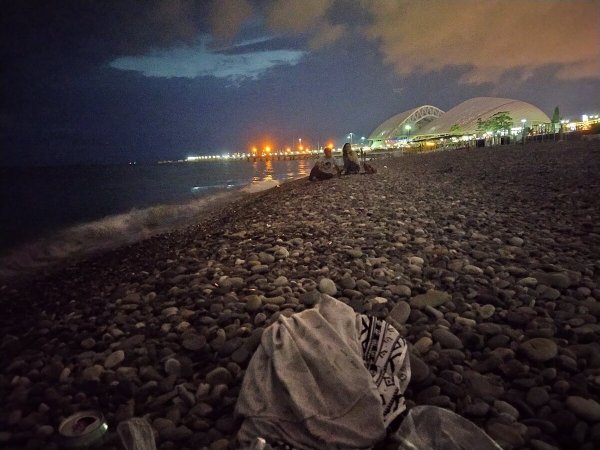 Адлер (Сочи) пляж 2022