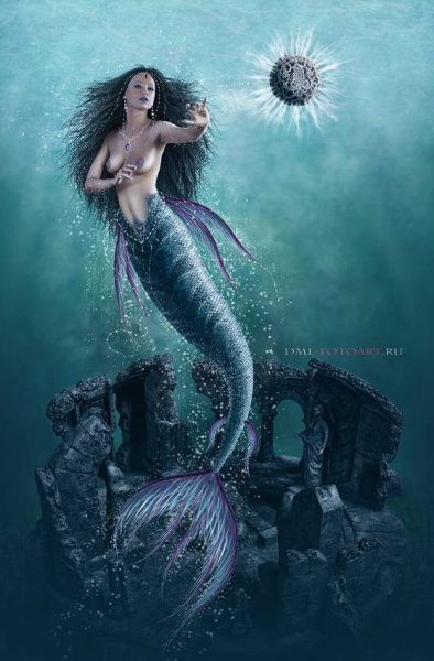 Русалка Ундина сирена морская Дева