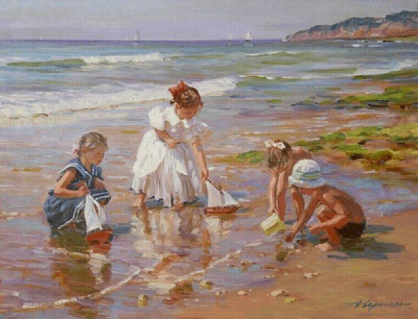 Александр Аверин картины море