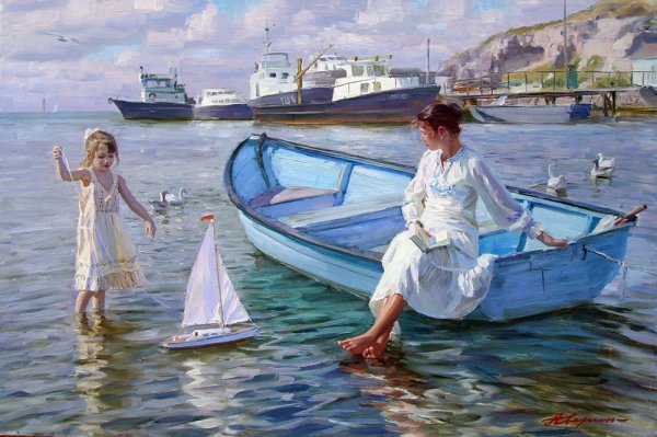 Александр Аверин картины море
