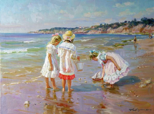 Александр Аверин картины море