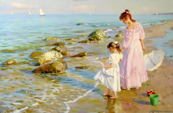 Александр Аверин картины море