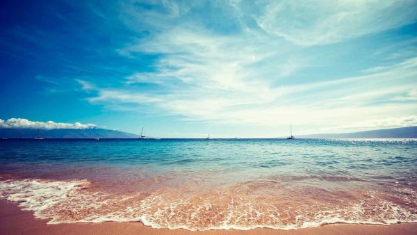 Рассвет на море