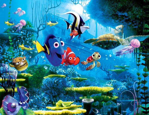 Подводный мир русалки