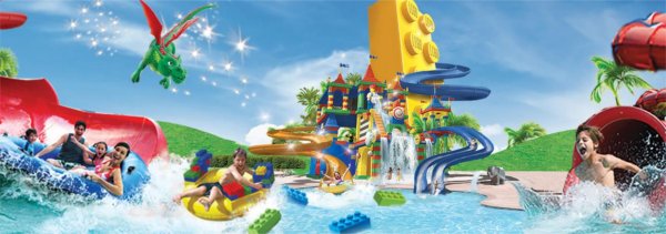 Legoland аквапарк в Дубае