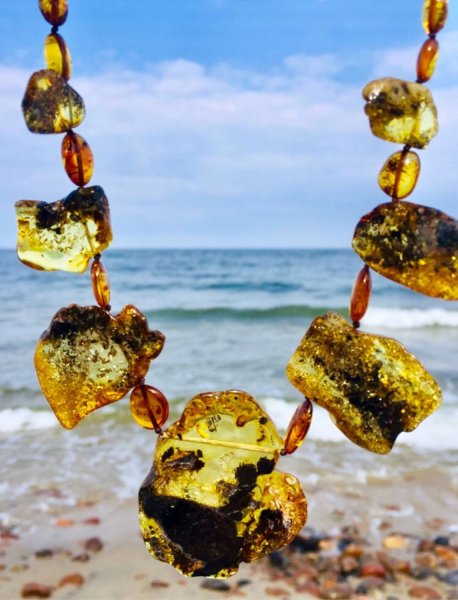 Балтийское море янтарь