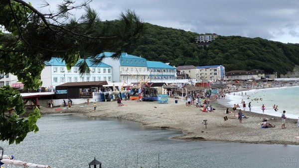 Краснодарский край Туапсинский район пгт Новомихайловский