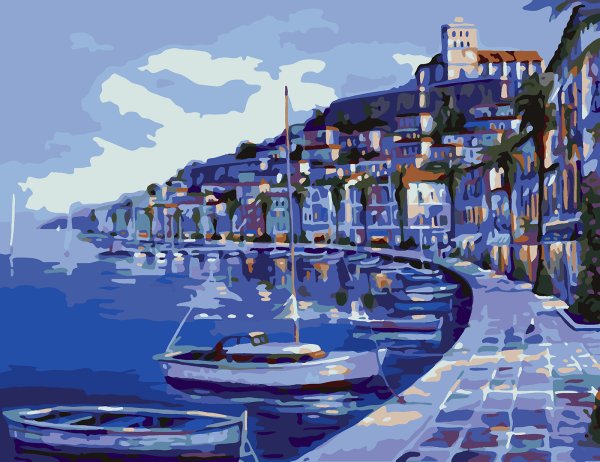 Художник Роберт Файнэл Италия