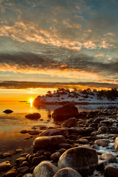 Море Пирс закат