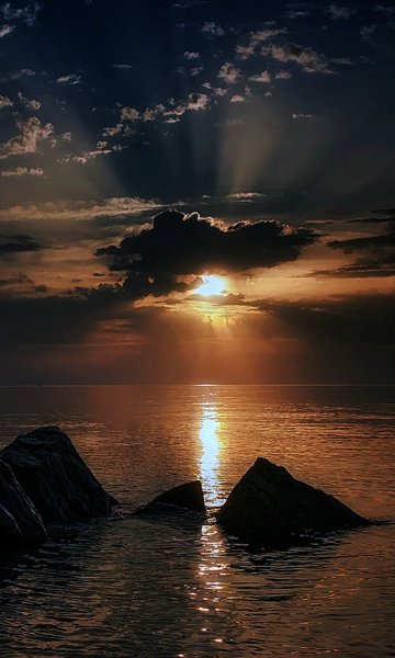 Красивое море