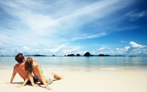 Двое на закате