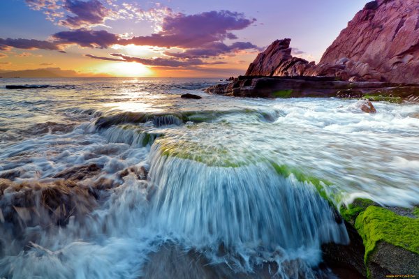 Красивая природа море