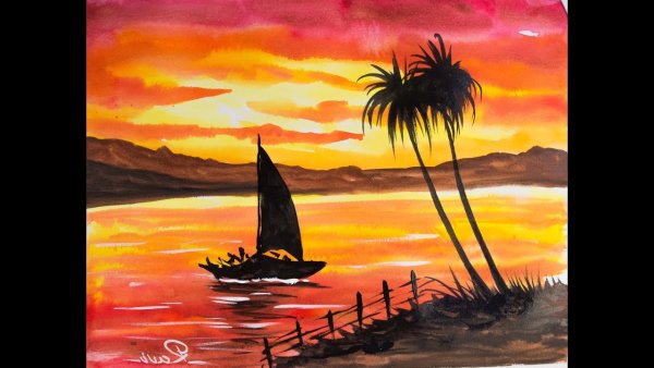 Пейзаж легкий