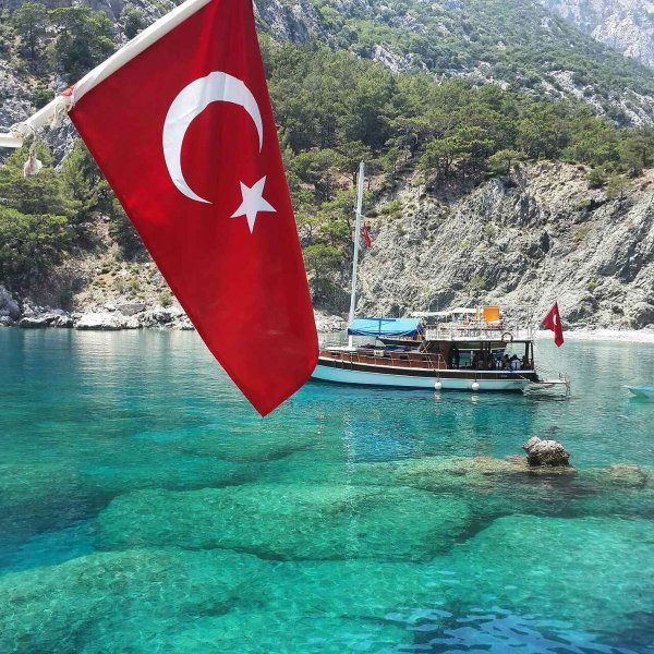 Фетхие Капуташ пляж