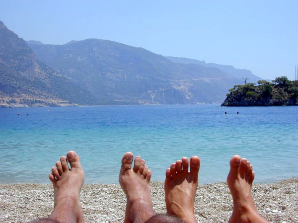 Турция море люди