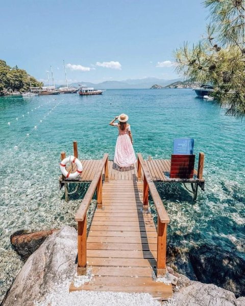 Море песок Турция