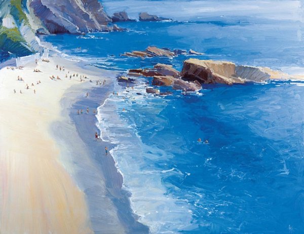 Картина побережье