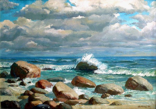 Сергей Стоев морской пейзаж