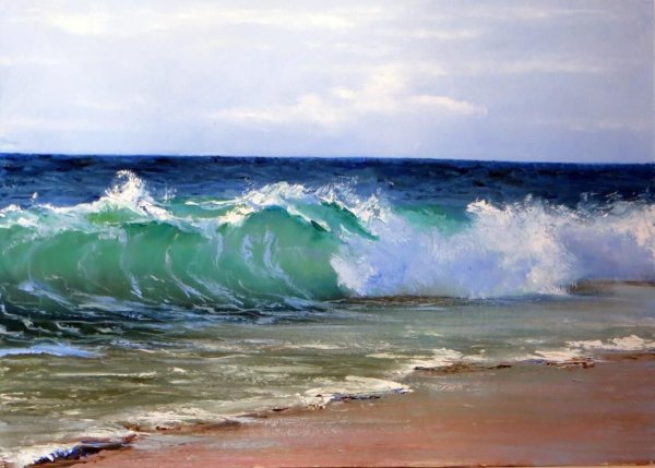 Александр Милюков картины море